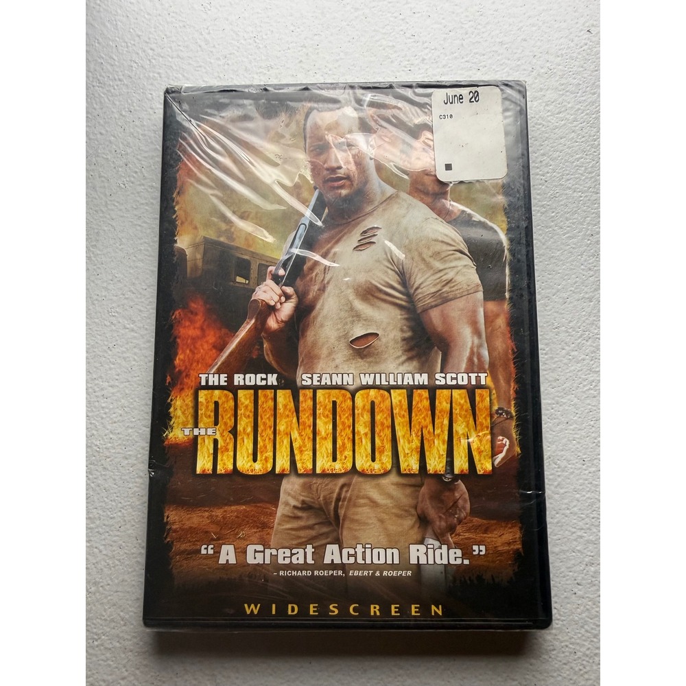 The Rundown DVD Widescreen The Rock Seann William Scott Action Movie New Sealed